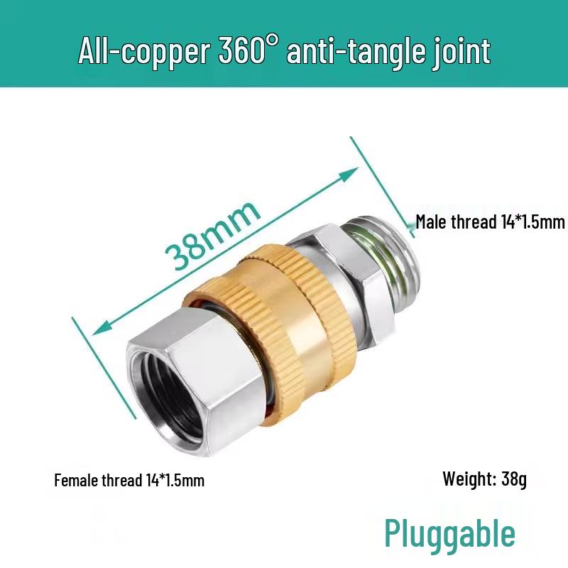 High-Pressure Water Pipe Coupler: Crimp-Free Spraying Machine Connector Accessories