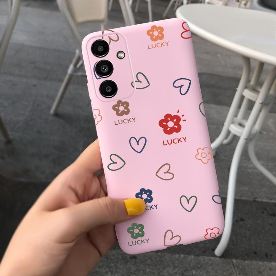 For Samsung Galaxy A04S 2022 Lovely Printing Jelly Phone Case For Samsung A04s A 04s SM-A047F Soft Silicone TPU Back Cover