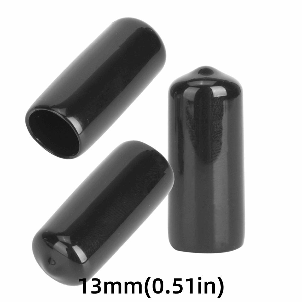 10PCS Small Head Pool Stick Tip Cover Durable Cue Tip Head Cover Pool Cue Tip Protector  Stick Cover