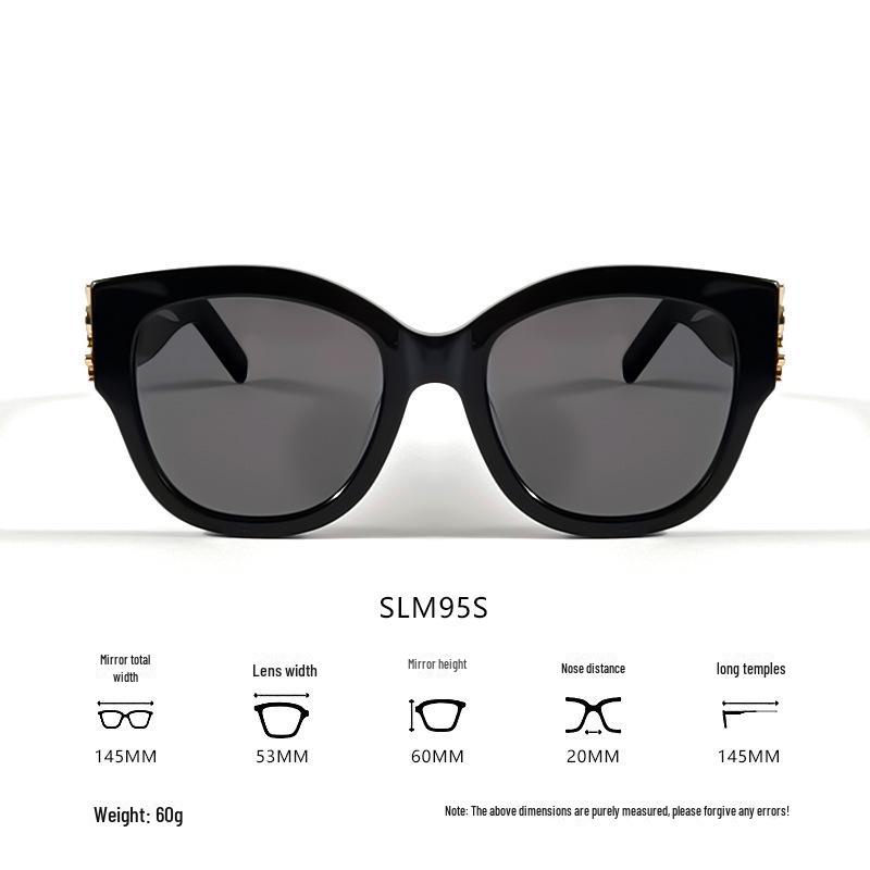 

2025 высококачественные тонкие солнцезащитные очки в большой оправе для женщин, розовые, стиль M95 для мужчин с защитой от УФ-излучения.
