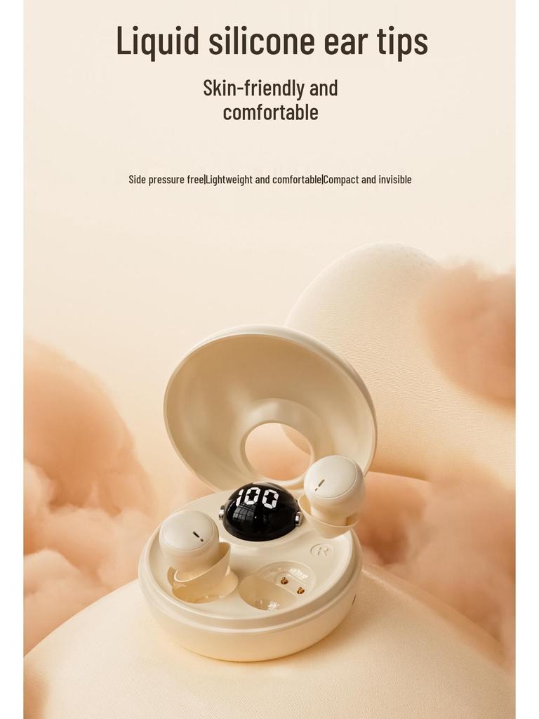 2025 True Wireless Noise Cancelling Sleep Earbuds: Long Battery, Comfortable In-Ear Design