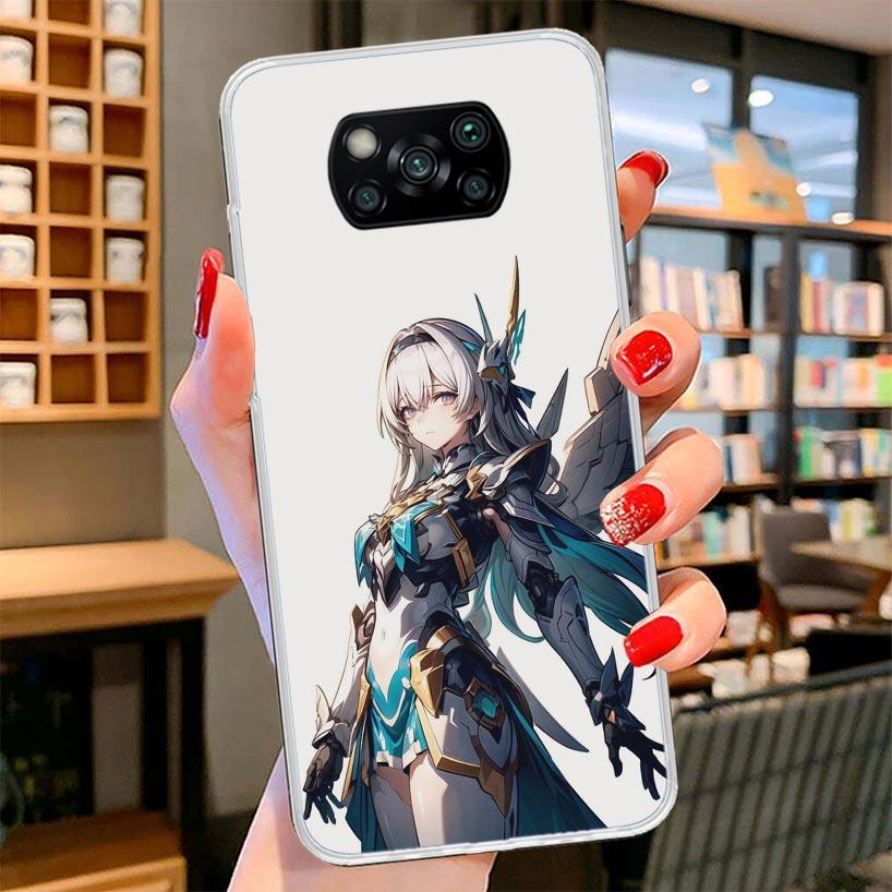 Honkai Star Rail Firefly Cover Phone Case For Xiaomi Poco F7 Ultra X7 X6 X5 Pro M7 Redmi 15C 15 13C 13 12C 12 10C 10 9A 9C 9T 9