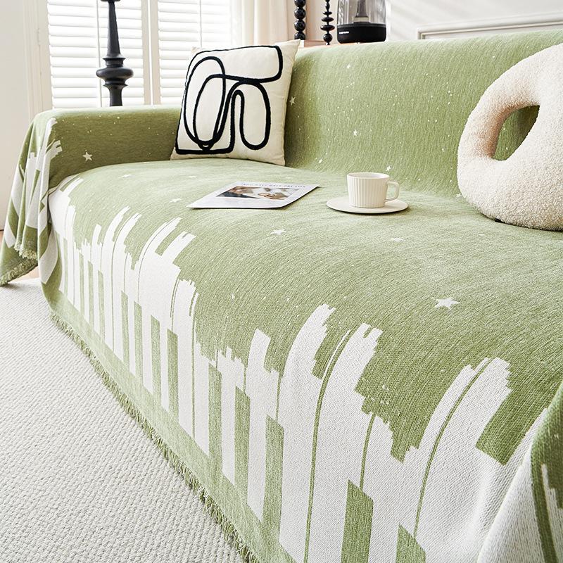 

Полотенце для дивана из синели, высококачественный чехол для дивана в стиле Ins, нескользящий универсальный чехол для дивана на четыре сезона, универсальный чехол 180*130cm