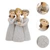 Resin Sister Statue Figurines,Sister Sculptures Friendship Christmas Thanksgiving Gift for Sister Best Friend Women