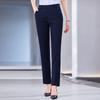 Teluoman Unisex Ice Silk Straight-Leg Suit Pants