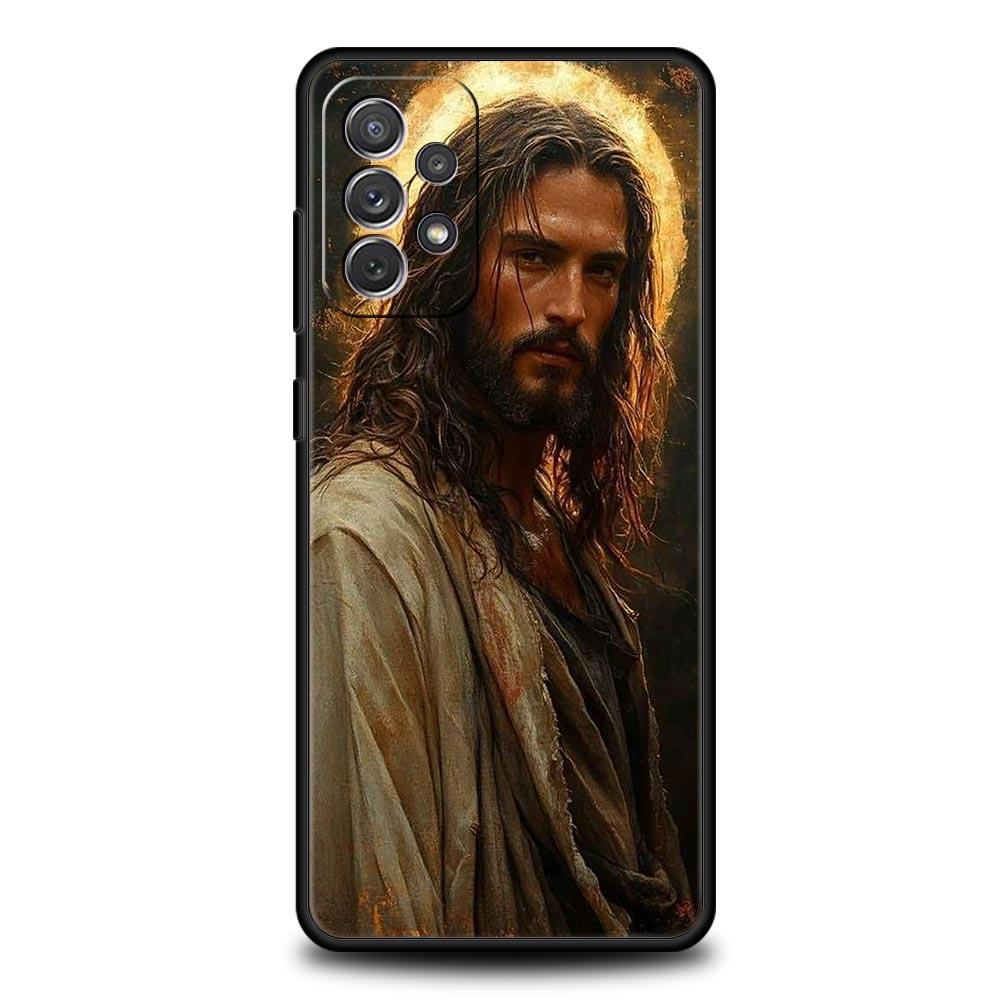 

Faith Christian Religious Jesus Case for Samsung A51 A71 A21S A12 A11 A15 A25 A31 A41 A23 A33 A53 A73 A05S A13 5G A35 A55 Cover Samsung A55