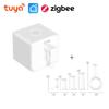 Zigbee Smart Fingerbot Plus Schalter Knopfdrücker Berührungsarme Fingerbot Tuya Smart Life Steuerung Funktioniert mit Gateway Hub Alexa Google