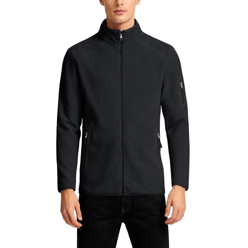 Pánská fleecová kolekce Bunda Kabát Kompozitní fleece Udržuje teplo Móda Outdoor