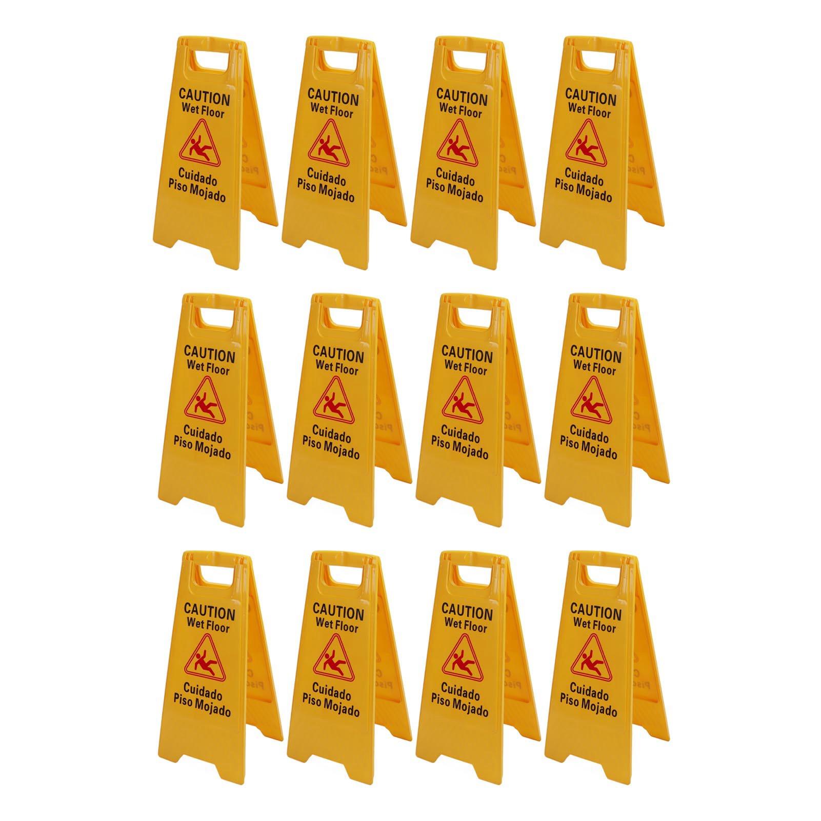 

Foldable Floor Sign Wet Floor Sign Foldable A Frame Caution Floor Sign Plastic 2 Sided for Indoor Outdoor Wet Floor Sign жёлтый