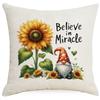 Sunflower Pillow Case European and American Style Home Sofa Pillow Combination Color Sofa Pillow