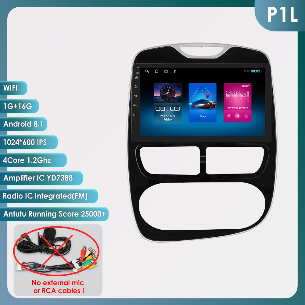 

OSSURET 10,1 Android 13 Автомагнитола GPS Стерео для Renault Clio 2012 - 2016 мультимедийный плеер 4G DSP Carplay 2din Интеллектуальный экран автомагнитолы Fm