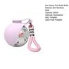 Tragbare Hundewasserball, 10 oz Edelstahl Haustier-Wasserflasche, Auslaufsichere Hundewasserflasche mit faltbarer Silikonschale für Outdoor-Spaziergänge, Reisen,