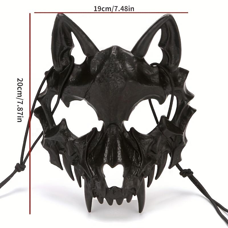 1pc Halloween Japanese writer costumes animal horror secondary prop mask Dragon God Tiger dress mask