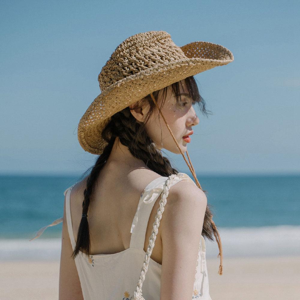 2022 cowgirl hat Straw hat sun hats Sun cap Men's panama hat Hat for girl sun visor surgical caps woman sun protection clothing