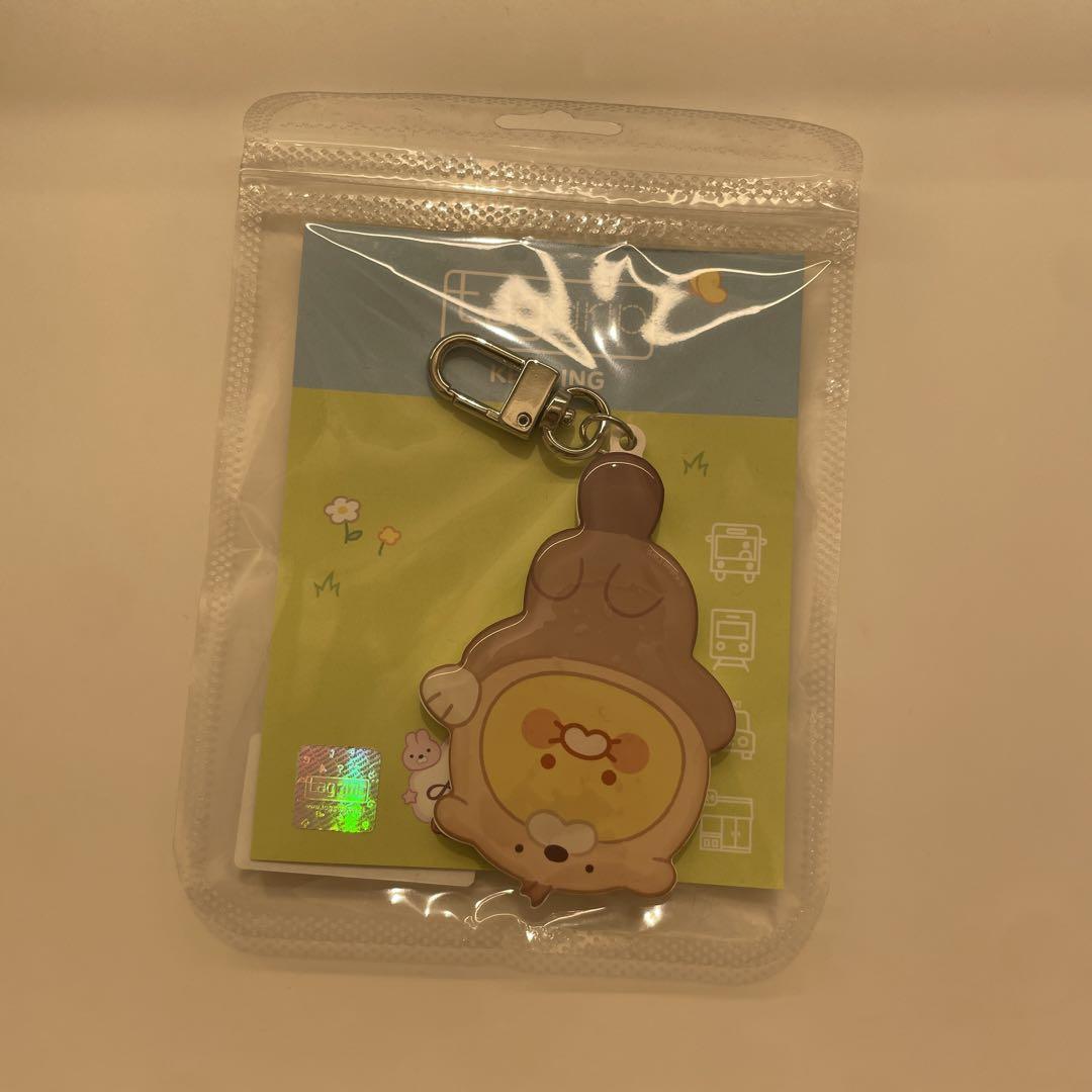 

[USED] Korea Tmoney T Money Transportation Card Chunsik Key Ring Sea Otter