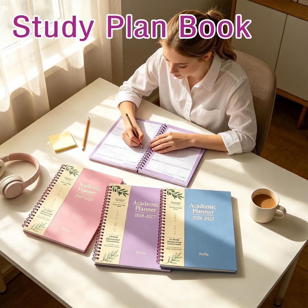 Study Planner Notebook for Students - Academic for School and College