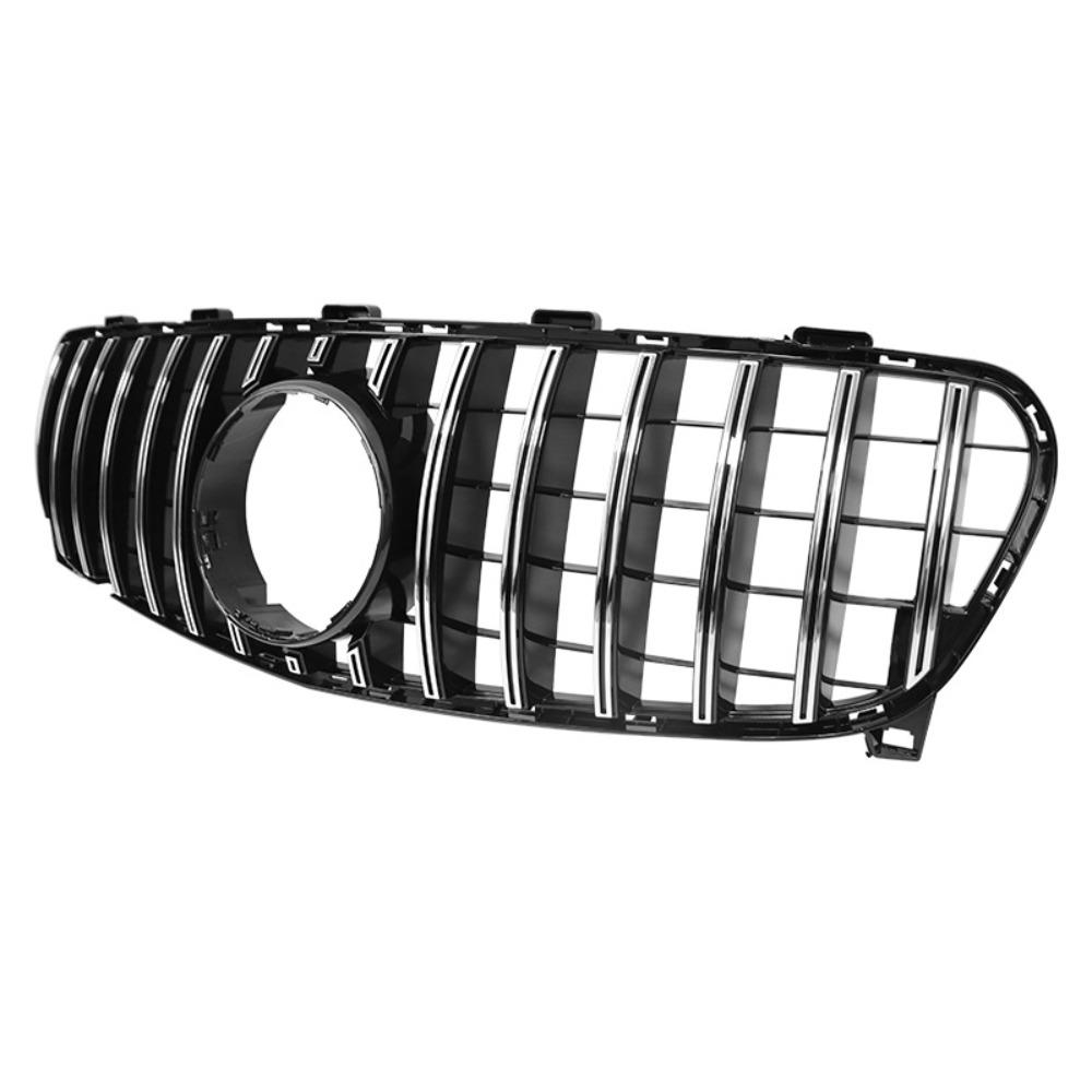 For Mercedes-Benz GLA Class X156 2017-2019 Front Bumper Grille GT Diamond Style GLA200 GLA250 GLA260 ABS Car Styling