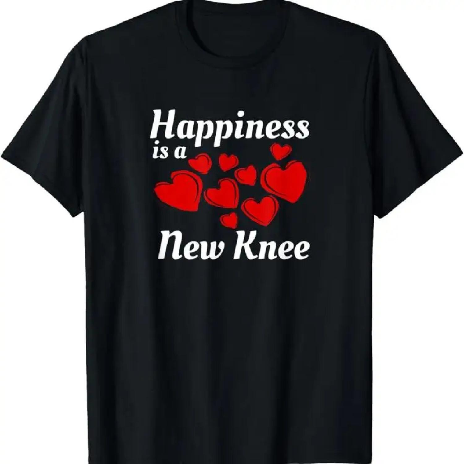 Happiness Is A New Knee Replacement T Shirt XXXXXL разноцветный