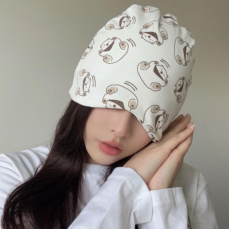 Breathable Maternity Headscarf: Cute, Cotton, Sweat-Absorbent Wide-Brim Hat for Spring/Summer