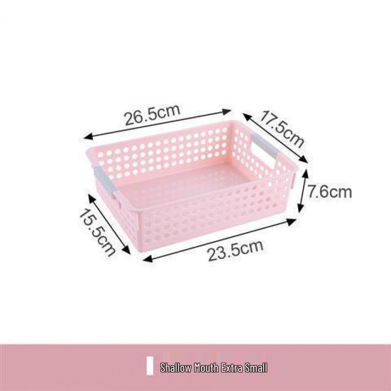 Hollow Plastic Laundry and Toy Storage Basket: Bathroom Hamper for Dirty Clothes