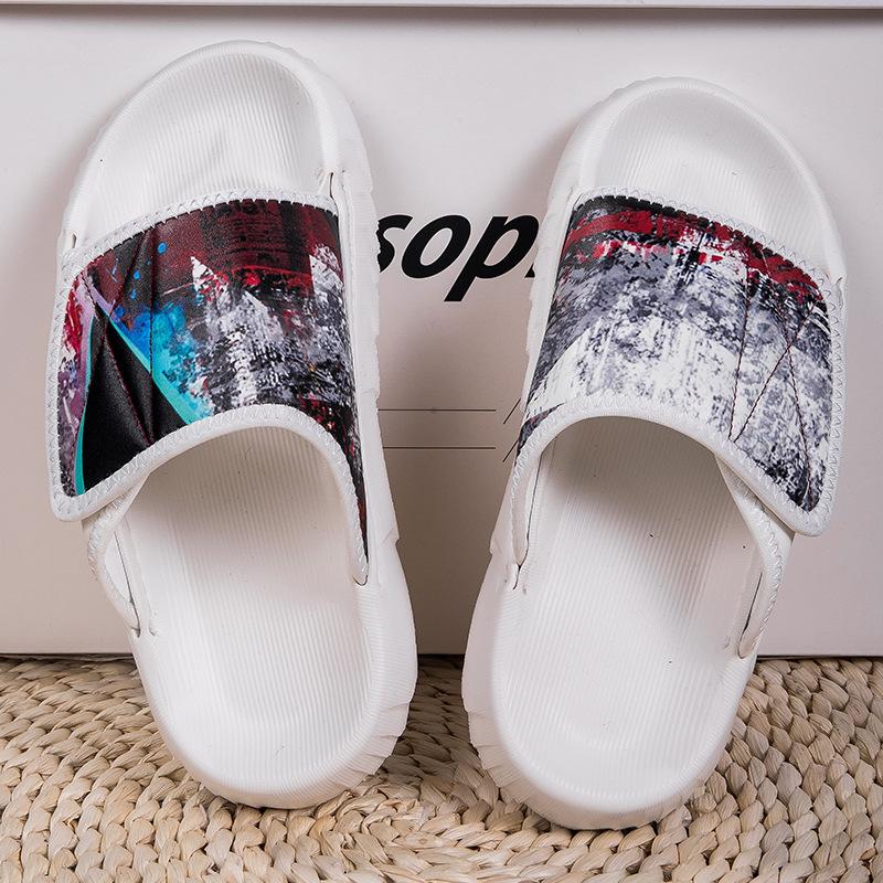 Slippers Men's Trendy Brand Outer Wear Non-slip Deodorant Soft Sole Outdoor Sports Youth Beach Sandals