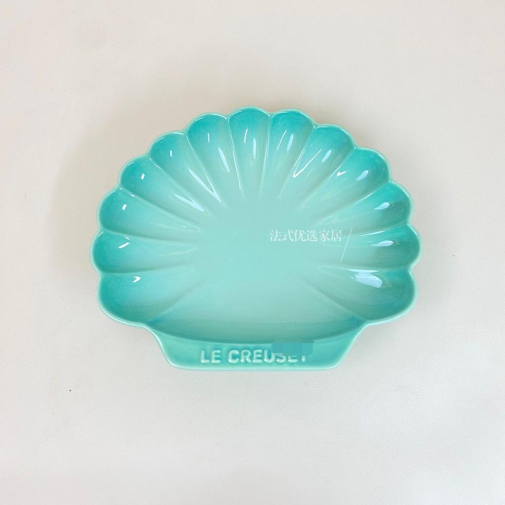 Talerz w kształcie muszli, seria French Color Ocean, porcelana kamionkowa, przybory kuchenne do gospodarstwa domowego, restauracja, zastawa stołowa