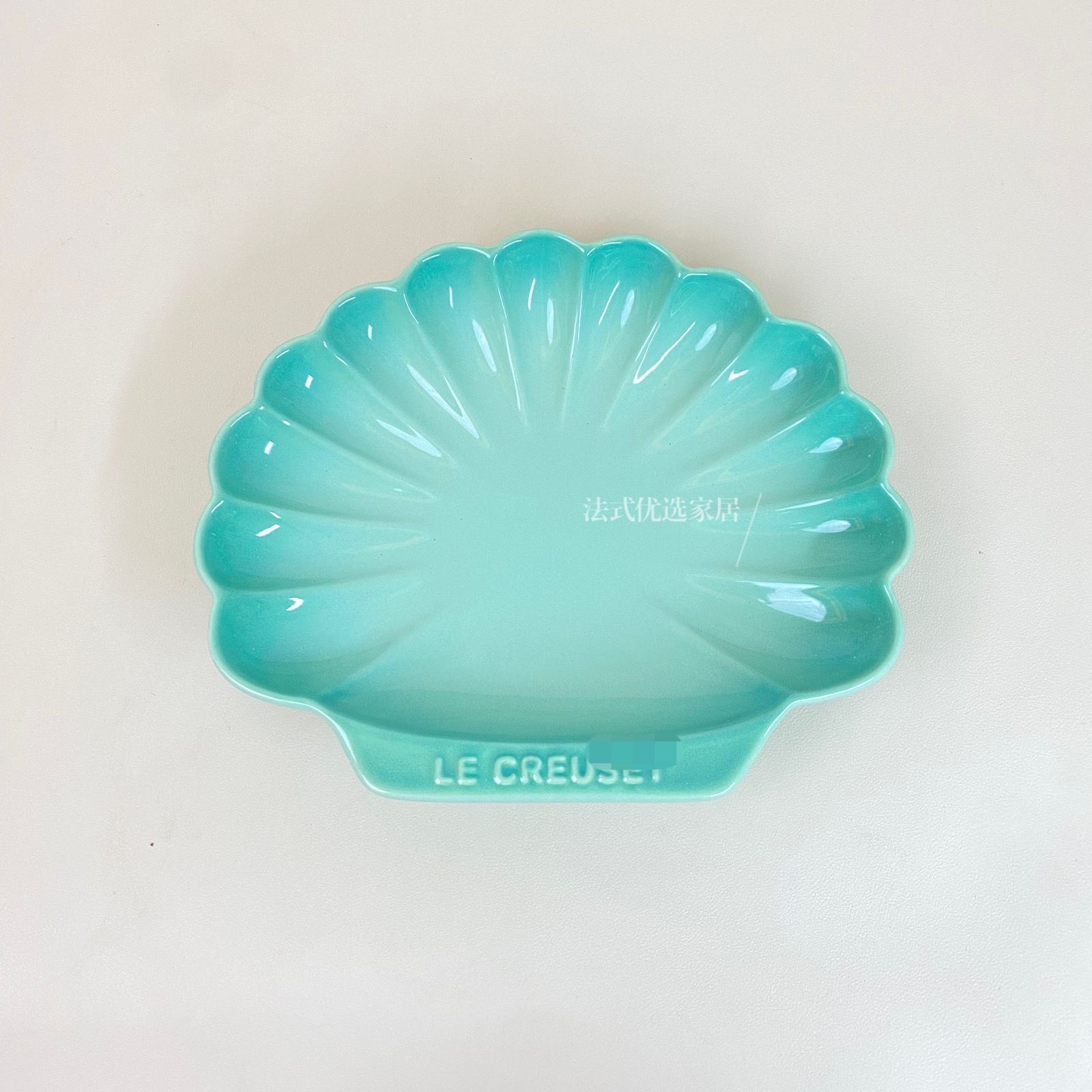 

Тарелка в форме ракушки, серия French Color Ocean, керамический фарфор, бытовая посуда для ресторана, кухни, столовые приборы 23cm 4cm