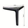 4pcs Furniture Legs Replacement Couch Legs for Furniture Metal Legs