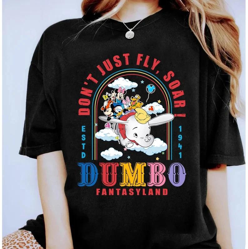 Dumbo Dont Just Fly Retro Shirt Dumbo And Friends S