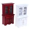 1/12 Puppenhaus Miniaturmöbel Multifunktions Holzschrank Bücherregal Modell Spielzeug