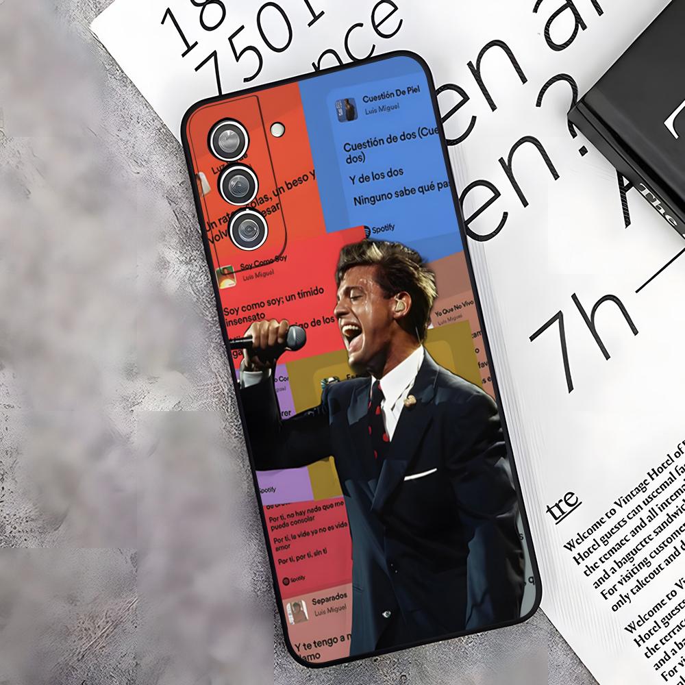 L-Luis M-Miguel 20 ANos Romanc Phone Case For Samsung S26 S25 Edge S24 S23 S22 S21 S20 Ultra Plus Fe Galaxy A54 A53 A34 A25 A16
