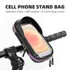 Bike Phone Support Waterproof Case Bag for Bicycle Handlebar Universal Adjustable Motorcycle Scooter Mobile Phone Mount Cover