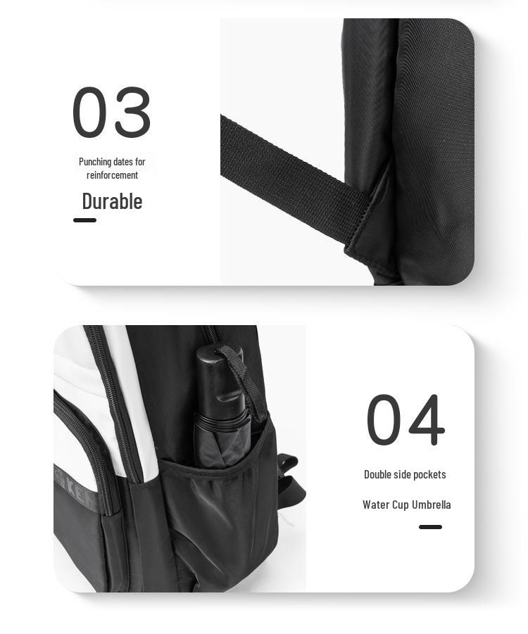 Spacious Backpack for Students of All Ages - Perfect for Elementary, Middle, and High School, Great for Class and Commuting