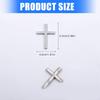 Metallkreuze Aufkleber Klebend 3D Christus Kreuze Abzeichen Außen Dekoration Embleme Abzeichen Aufkleber für Fahrzeug LKW
