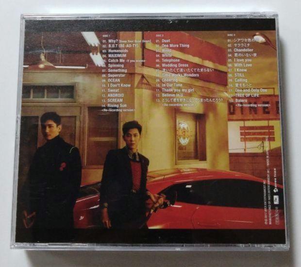 [USED] Tohoshinki Best Album 3-Disc Set FINE COLLECTION