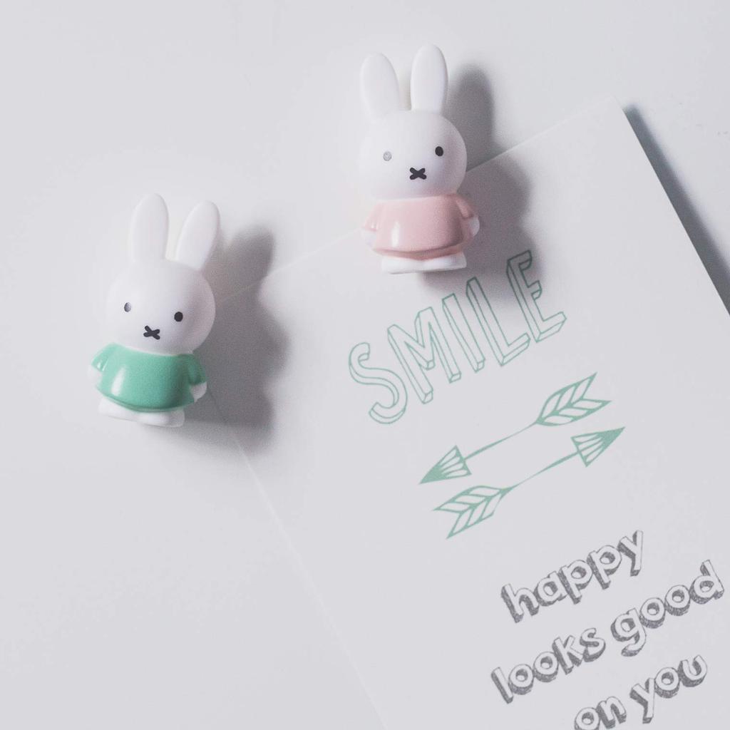 ATELIER PIERRE Pastel Miffy Set of 079338 Magnets, 4,