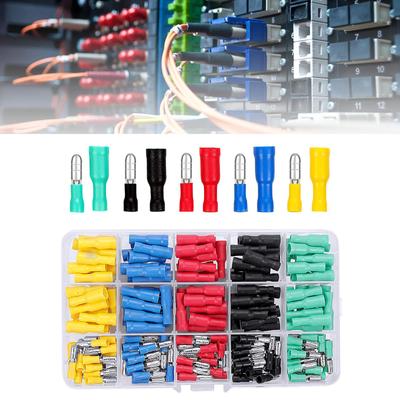 120pcs/set Wire Connector Set Convenient & Efficient Wire Connection Set Wire Terminal Set Cable Lugs Round for Vehicles