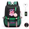 Witch Hunters Peripheral Korean Edition Student School Bag Cross-border College Wind Reduction Large Capacity Ridge Backpack