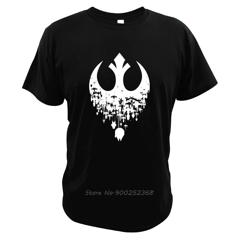 Fractured Rebellion Jedi Knight Rebel Cool Digital Print Men Women Adults Children Boy Gril Kids Parent Child Cotton T shirt