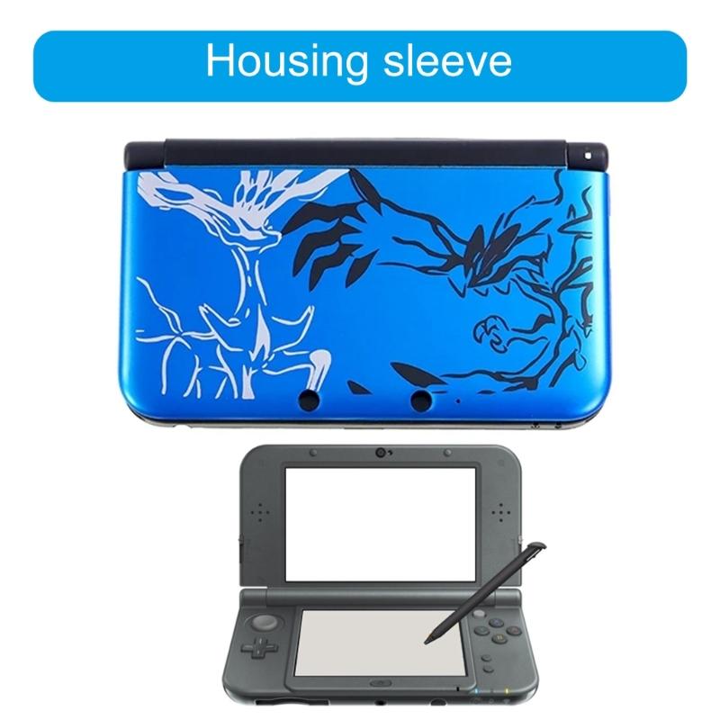 Full Housing Protective Case with Button Replacement Kit Portable Suitable For 3DS XL Video Game Consoles Unisex