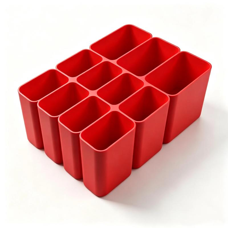 Portable Charger Cable Storage Box Sturdy Plastic Anti-Lost Organizer for Office Drawer Travel Business Trip