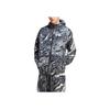 Adidas Allover Print Hooded Jacket Men Jacket Black IJ8843