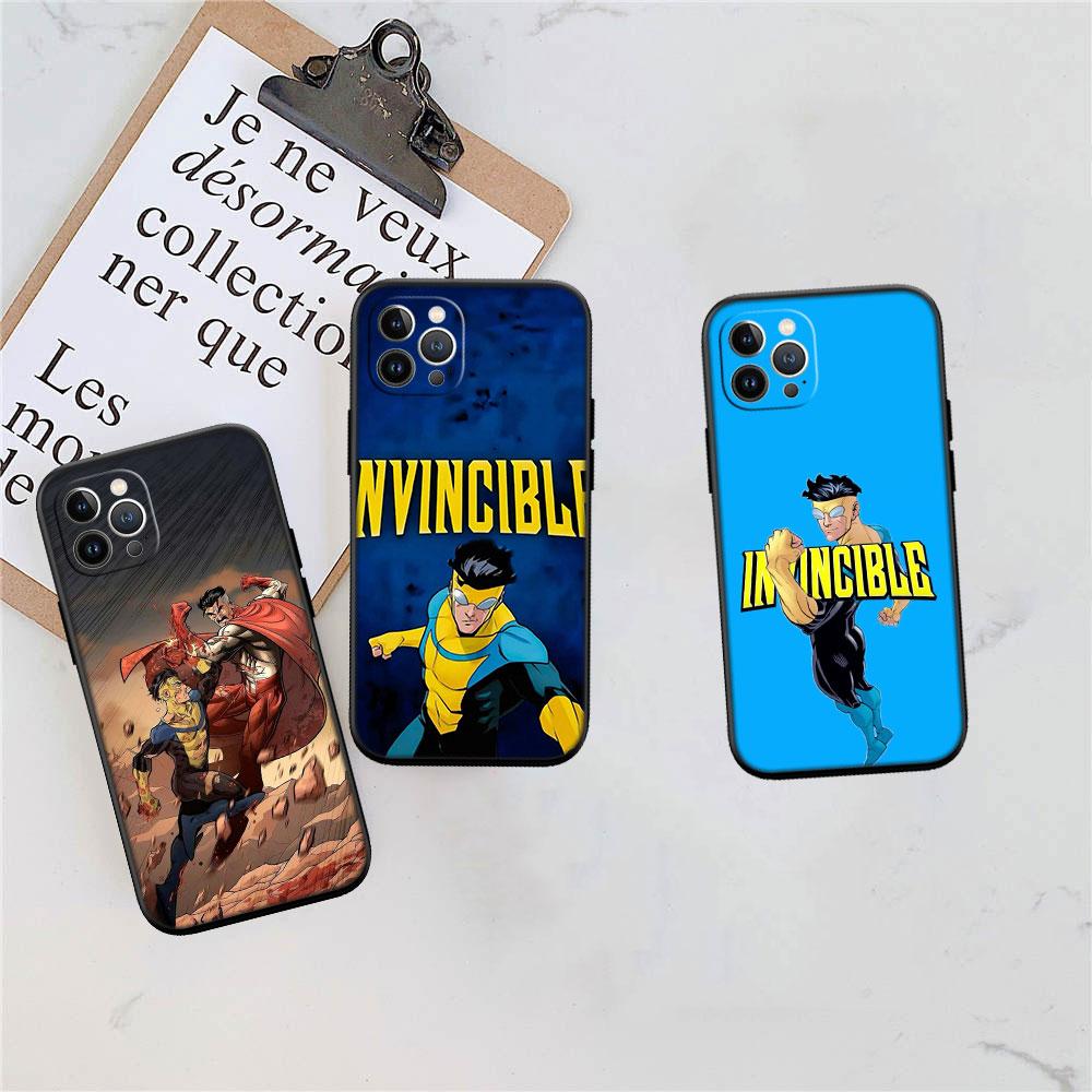 MY16 I-Invincibles Soft Shell Phone Case for Redmi Note 13 14 Pro+ Plus A3 A3X 13X 13C 13R 14S 14C 14R