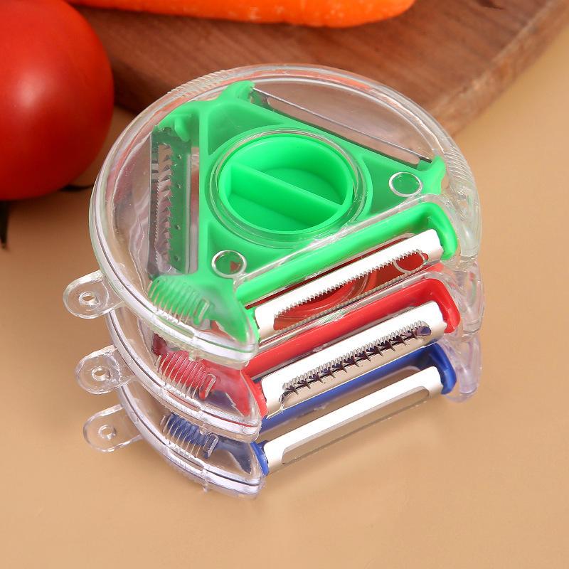 3-in-1 Multi Function Vegetable Peeler Home Kitchen Soft and Hard Potato Vegetable Scraper Tool Accessories