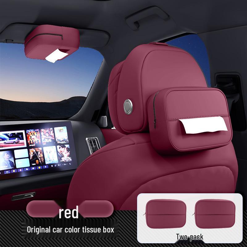 Voyah Taishan Car Tissue Box: Fits 26 Models, Armrest Mount, Seat Hanging, Interior Accessory.