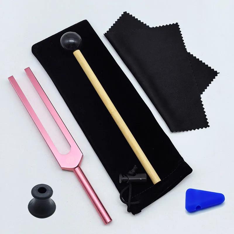 Colorful 432HZ Tuning Fork Aluminum Alloy Tuning Forks for Healing Sound Healing Percussion Instruments Yoga Meditation