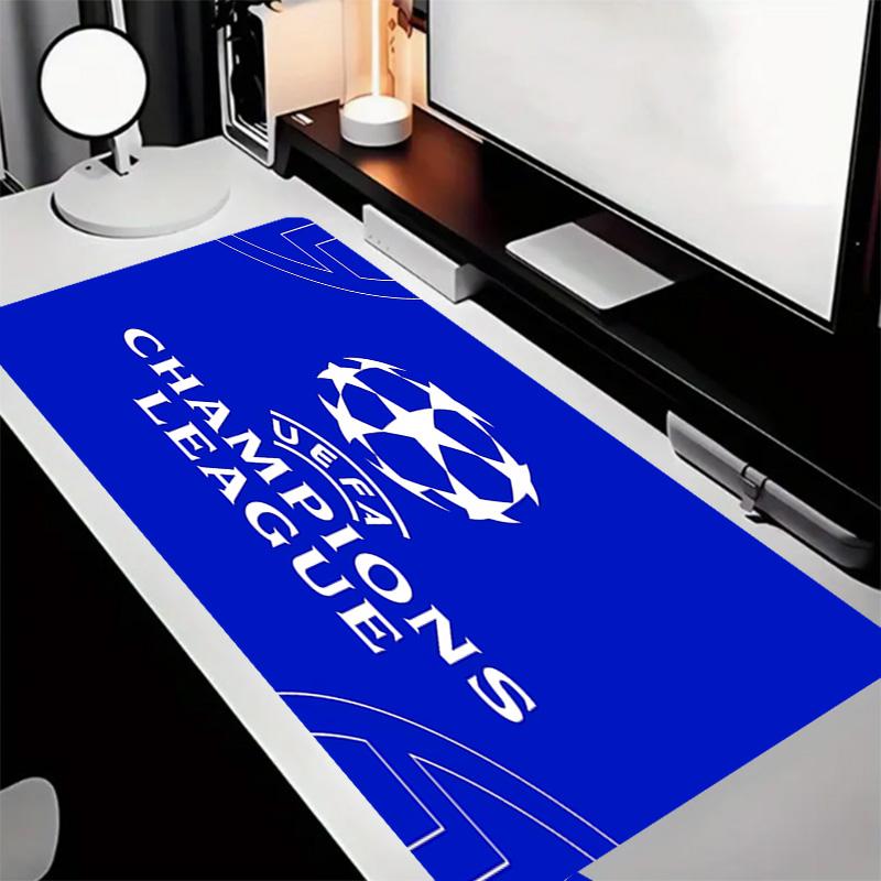 UEFA Champions League Theme Premium Non-slip Mouse Pad with Stitched Edges,Durable Rubber Material,for Desktop & Gaming Great Gifts