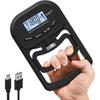 Grip Strength Trainer, Rechargeable Electronic Hand Dynamometer, Digital Grip Strength Tester with LCD Displays