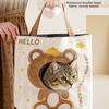 Breathable Puppy Travel Bag Portable Cat Shoulder Bag Pet Transfer Bag Cat Carrier Bag  Daily Use