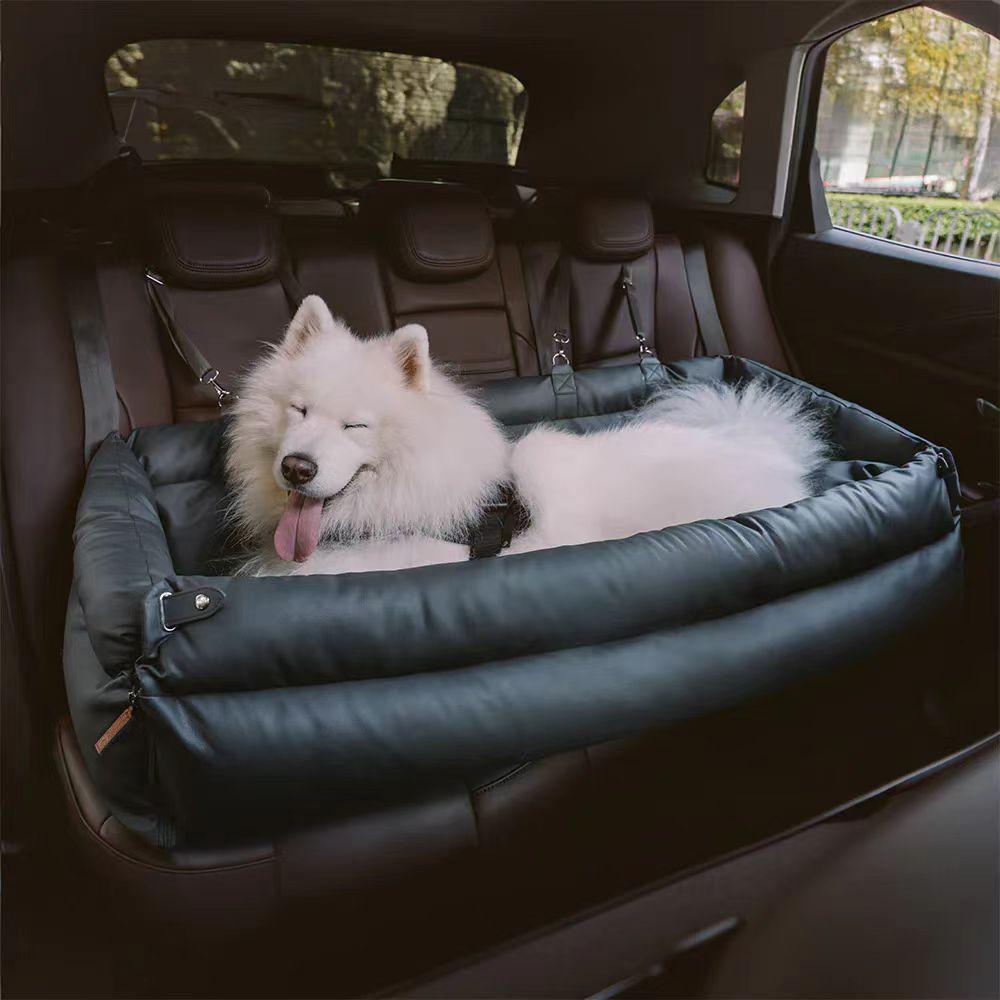 Winter Warm Extra Large Dog Bed Removable Cover All Season Use with Carrying Handles for Big Dogs Car Sofa Dog Accessories
